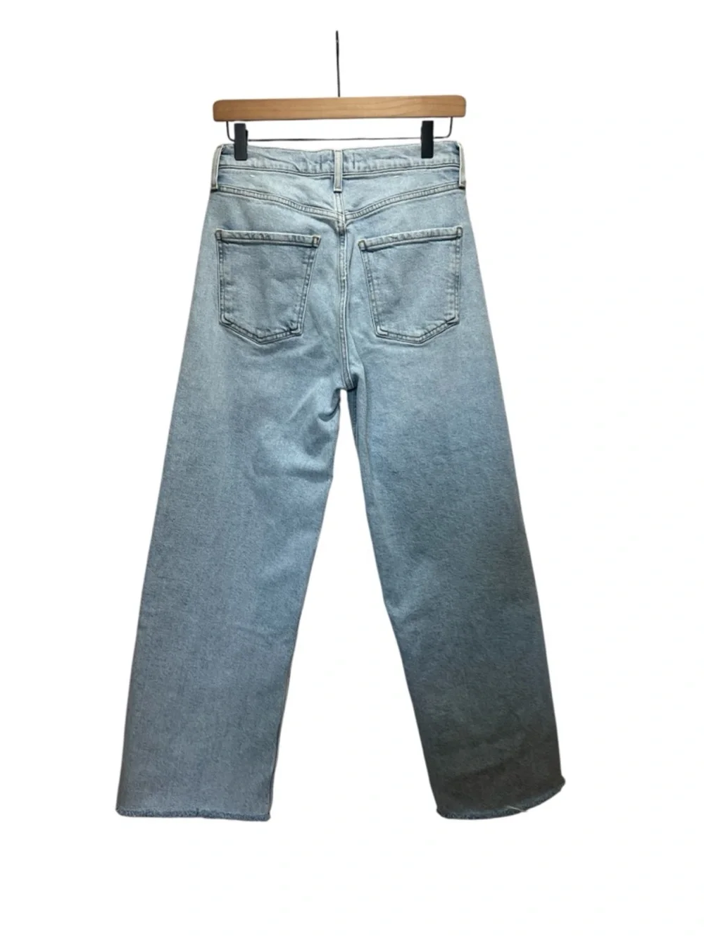Agolde Ren High Rise Wide Leg Jeans in Beam 26 - Picture 6 of 12